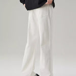 Back View of Trendbye Men's Wide Leg Jeans