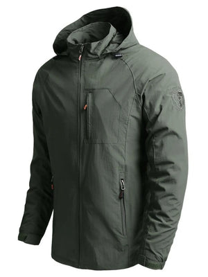 Back View of Trendbye Tactical Softshell Jacket