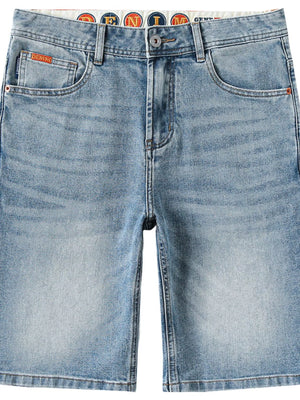 Detail of Trendbye Men's Denim Shorts