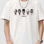 Graphic Print Detail of Trendbye Men's T-Shirt