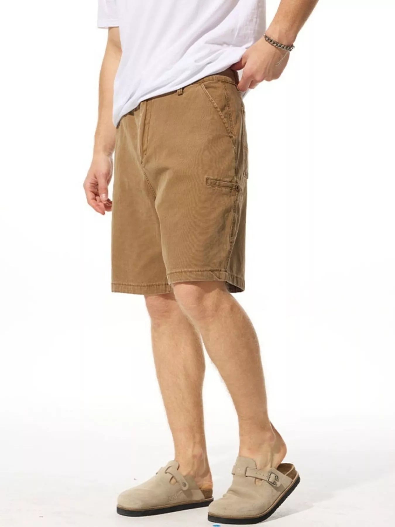 Pocket Detail of Trendbye Men's Casual Shorts