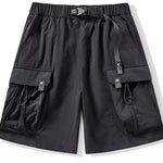 Trendbye Men Plus Size Cargo Shorts Front View