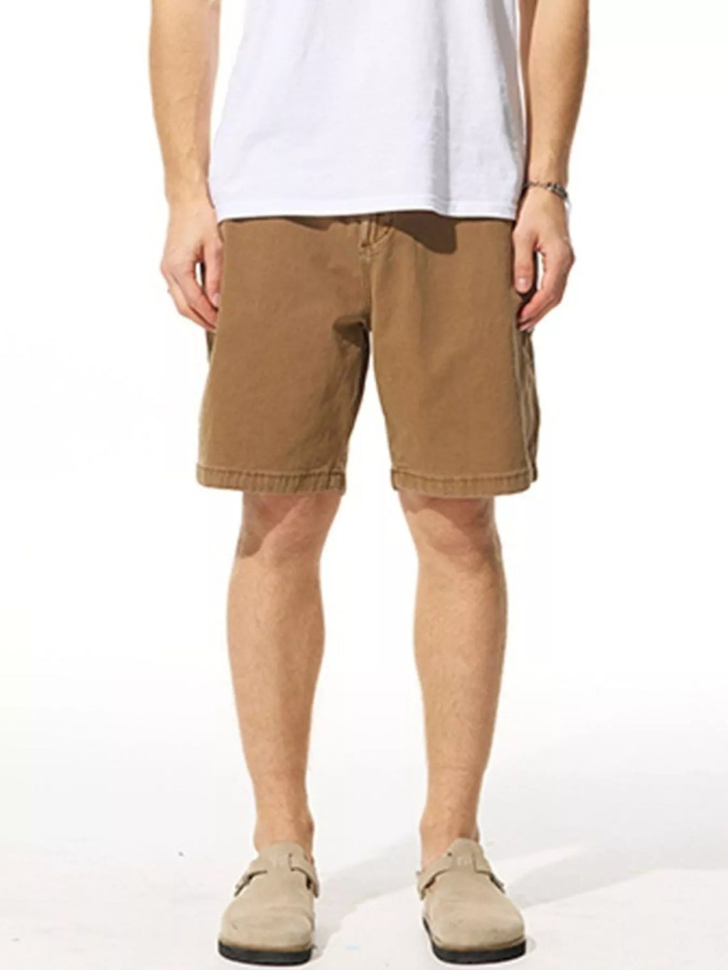 Trendbye Men's Classic Casual Shorts Front View