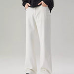 Trendbye Men's Full Size Wide Leg Jeans Front View