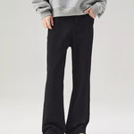 Trendbye Men's Full Size Wide Leg black pants 