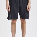 Trendbye Men's Loose Fit Drawstring Shorts Front View