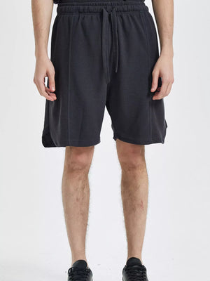 Trendbye Men's Loose Fit Drawstring Shorts Front View