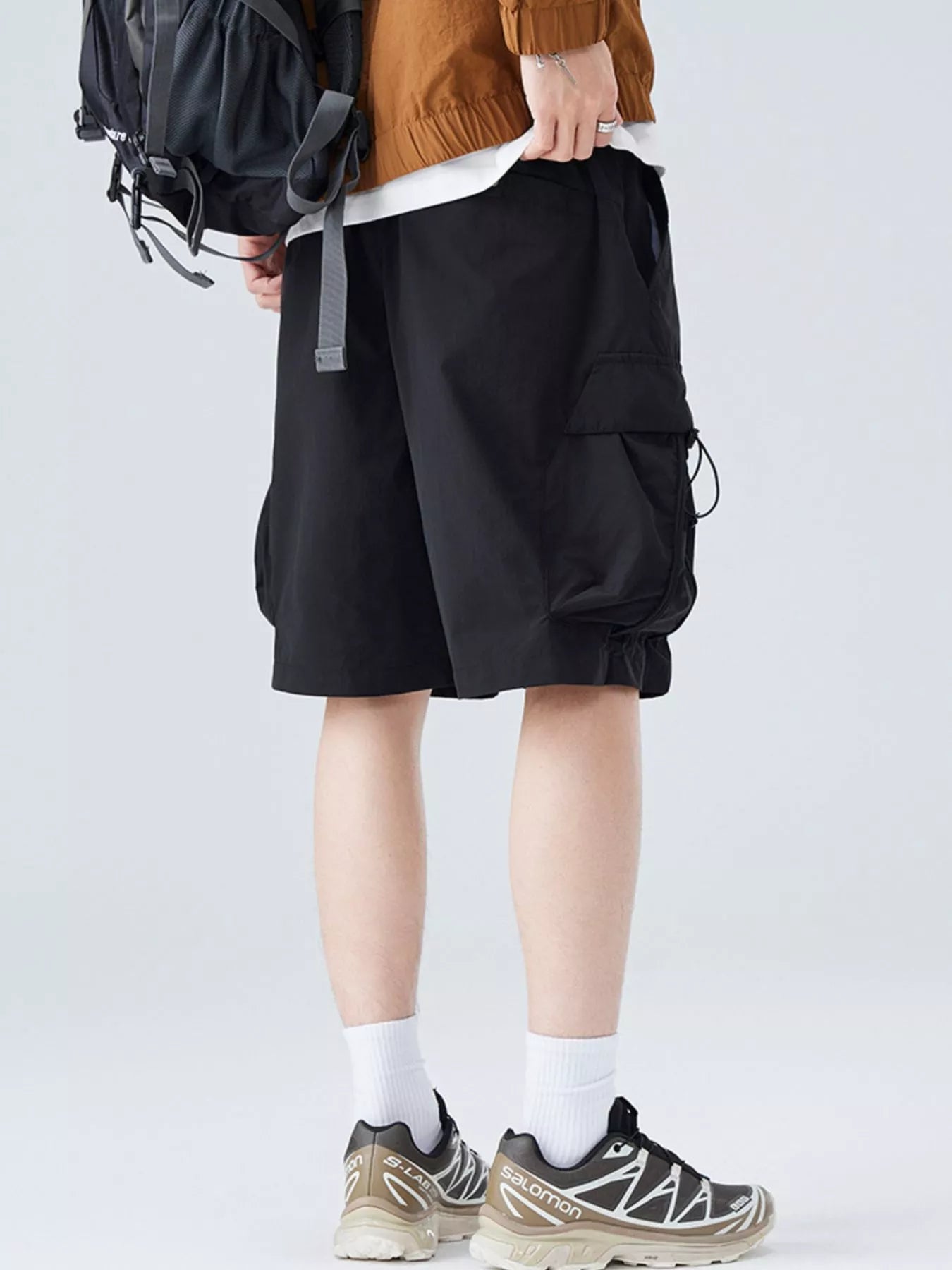 Trendbye Men's Plus Size Cargo Shorts 