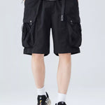Trendbye Men's Plus Size Cargo Shorts Front View