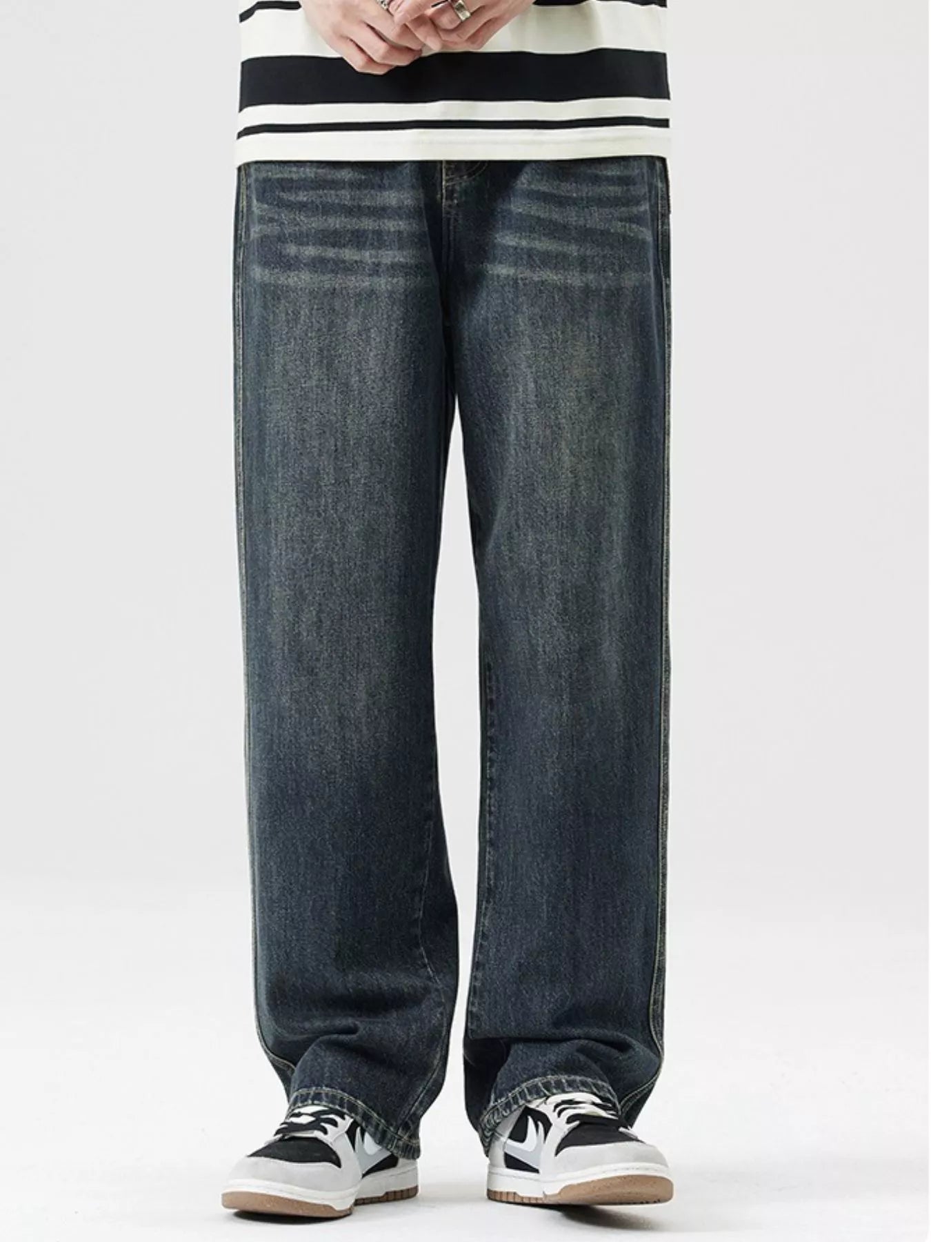 Trendbye Men's Washed Jeans