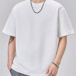 Trendbye Men's wearing a plain white t-shirt 